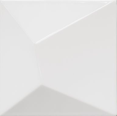 Vertex Line White Brillo 15x15