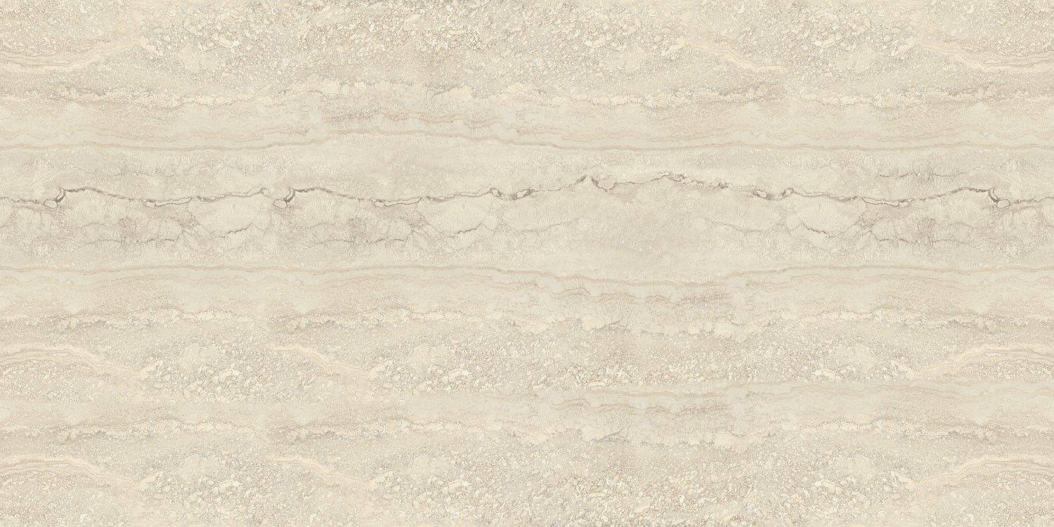 Unique Travertine Vein Cut Cream Full Lapp. Rett. 60x120