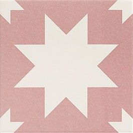 Fired Star Pink 20x20