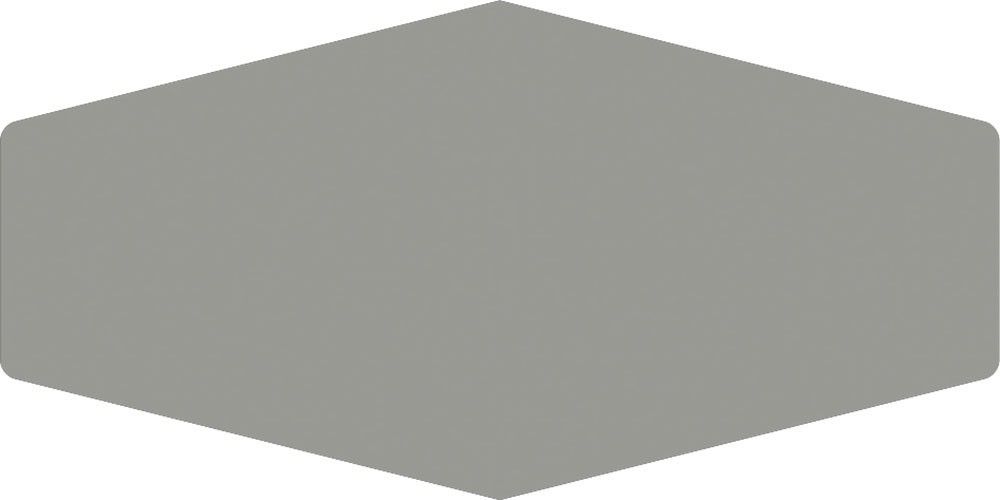 Monochrome Hex Grey Gloss 10x20