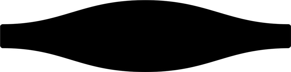 Monochrome Wave Black Gloss 7,5x30