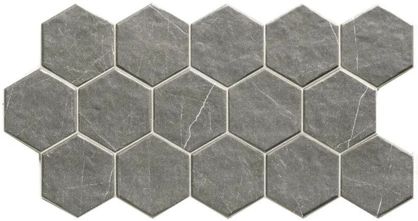 Muse Hex Grey 26,5x51