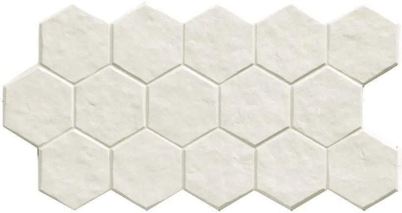 Muse Hex White 26,5x51