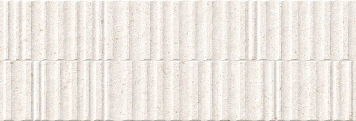 Manhattan Wall Bone Wavy Rect. 33,3x100