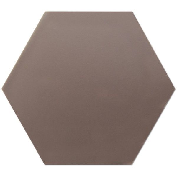 Hexagono Chocolate Mate 17x15