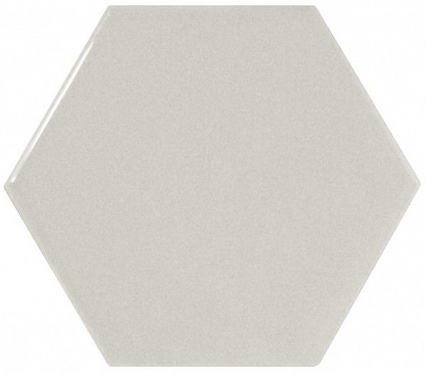 Scale Hexagon Light Grey 12,4x10,7