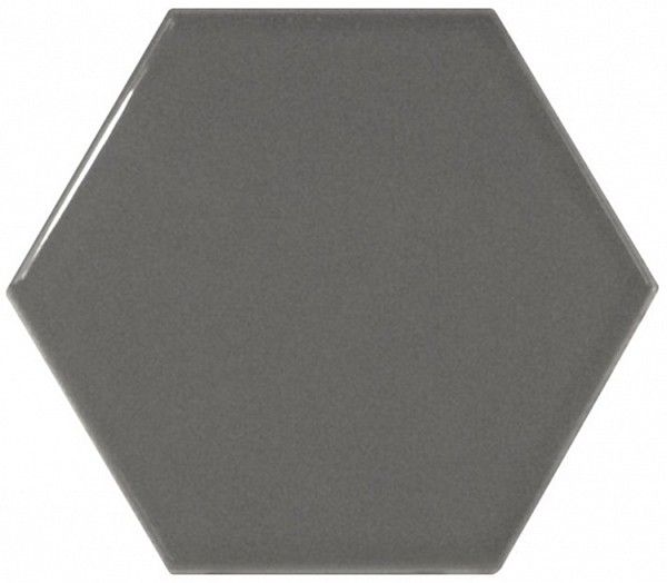Scale Hexagon Dark Grey 12,4x10,7