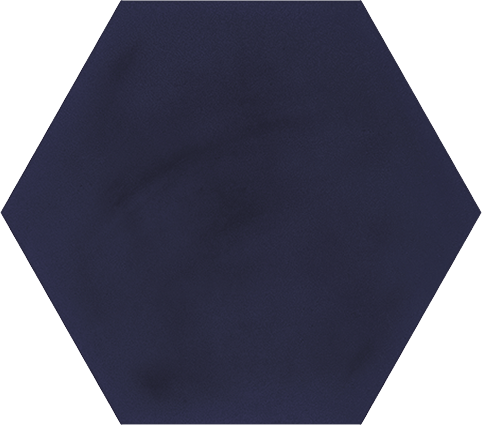 Zero Hexagono Figuli Blue 15x17