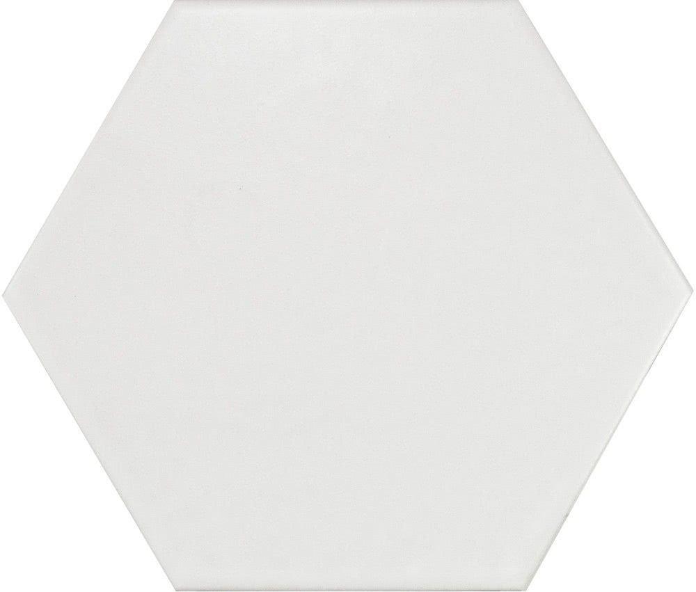 Hexatile Blanco Mate 17,5x20