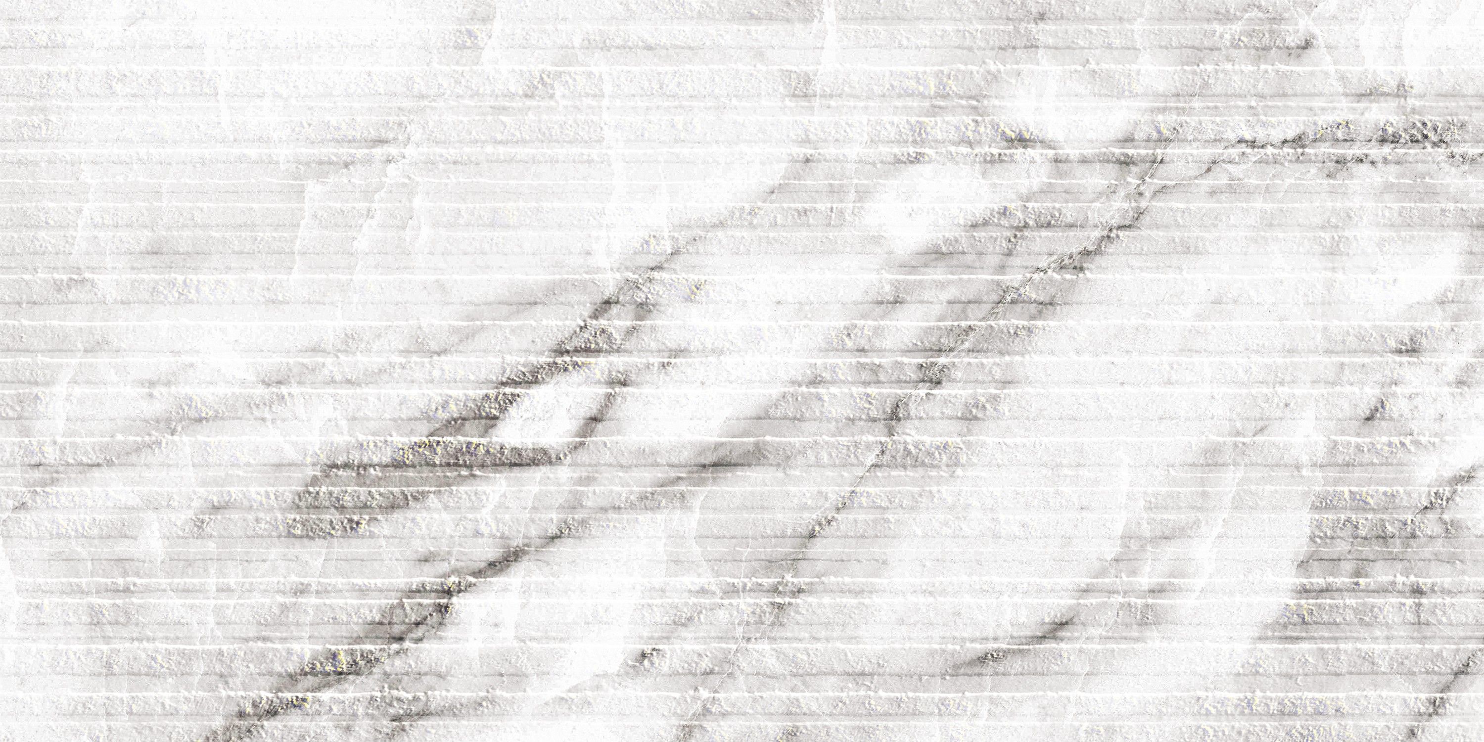Carrara Striped White Matt 30x60