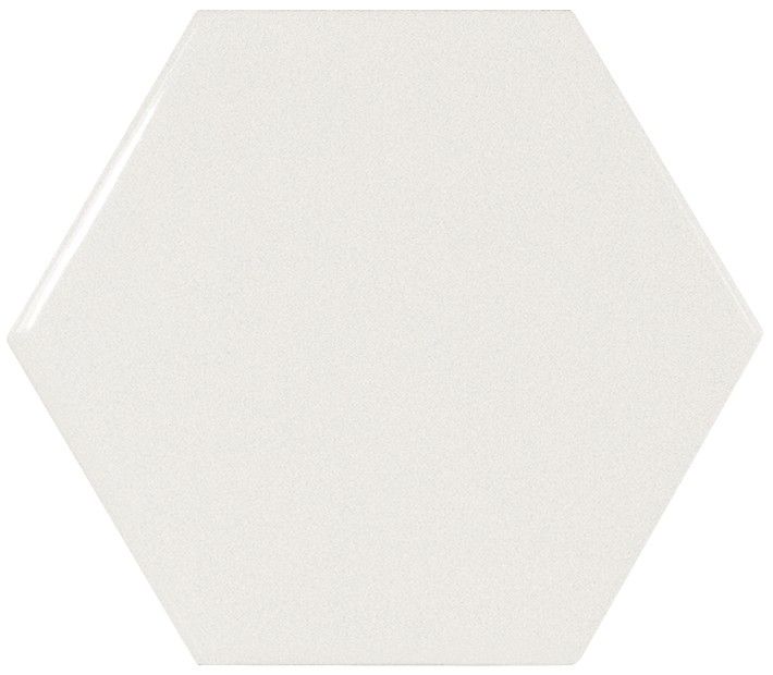 Scale Hexagon White 12,4x10,7