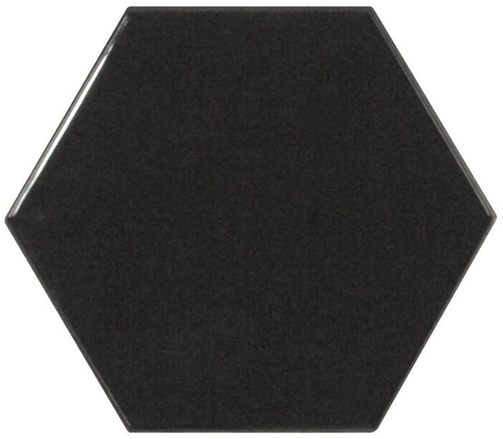 Scale Hexagon Black 12,4x10,7
