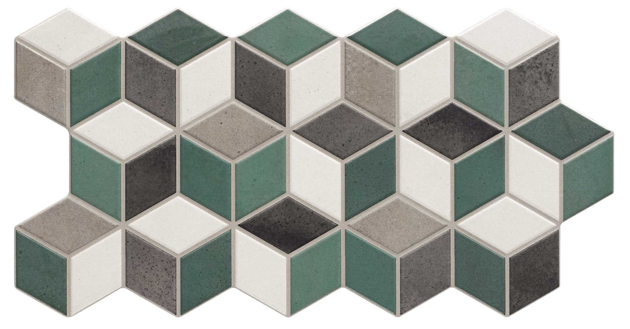 Rhombus Emerald 26,5x51
