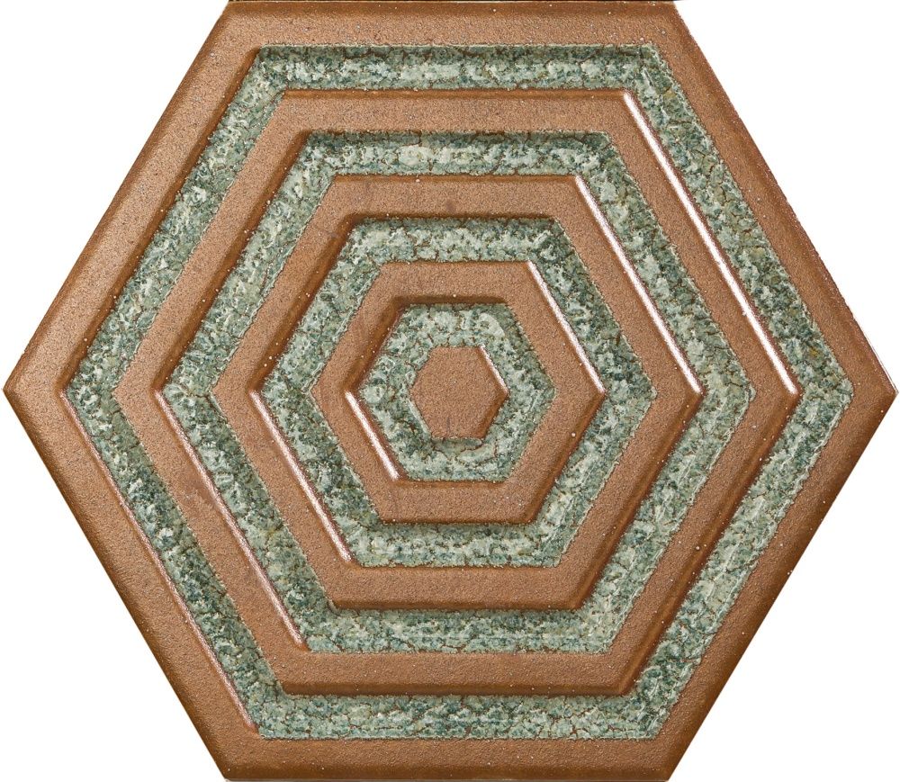 Hex Victoria Turquoise Copper 19,8x22,8