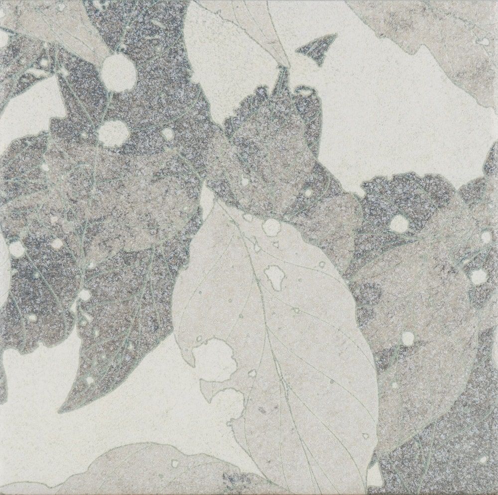 Leaf Victoria Grey Silver 20,4x20,4
