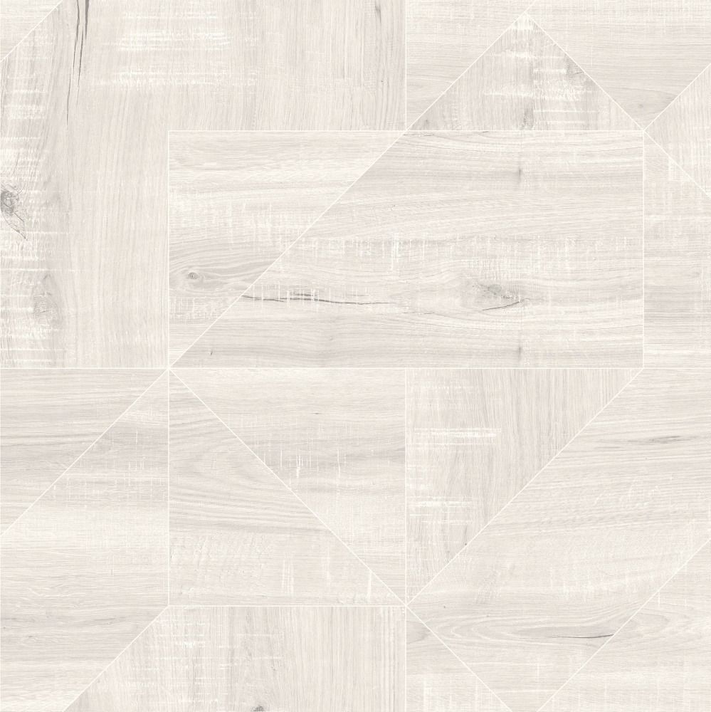 Alvaral Decorado Louis Blanco Mate Rect. 80x80