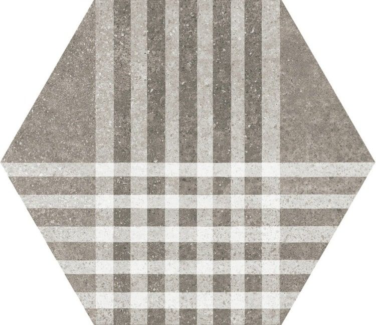 Hexatile Decors Cement Geo Grey 17,5x20