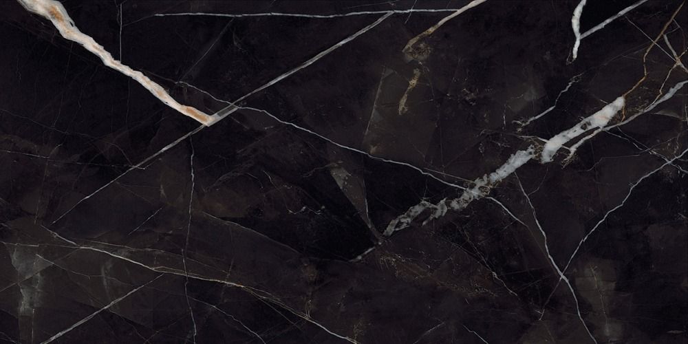 Elegance Black Lucido Rett. 60x120