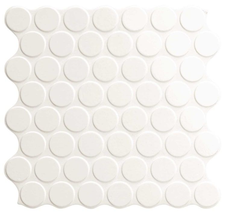 Circle White Glossy 30,9x30,9