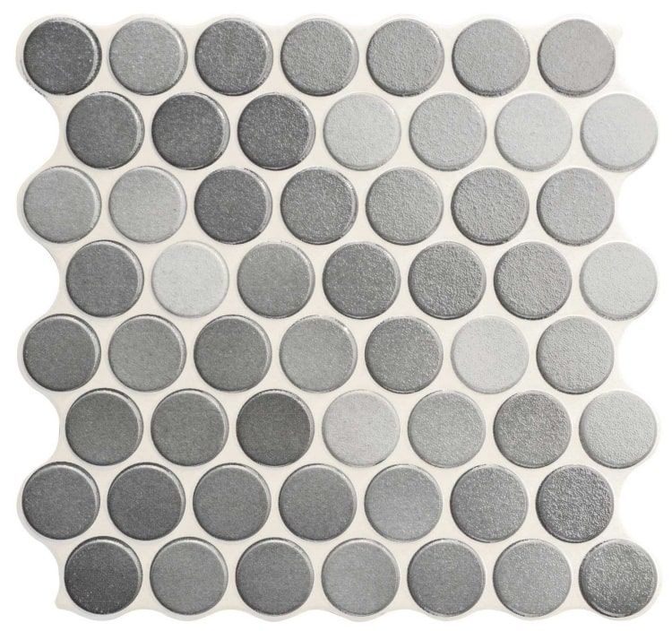 Circle Grey Glossy 30,9x30,9