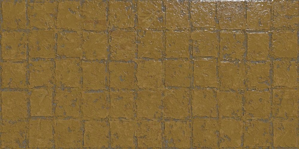 Abstra Ocre Blocks Shiny Rect. 49,75x99,55