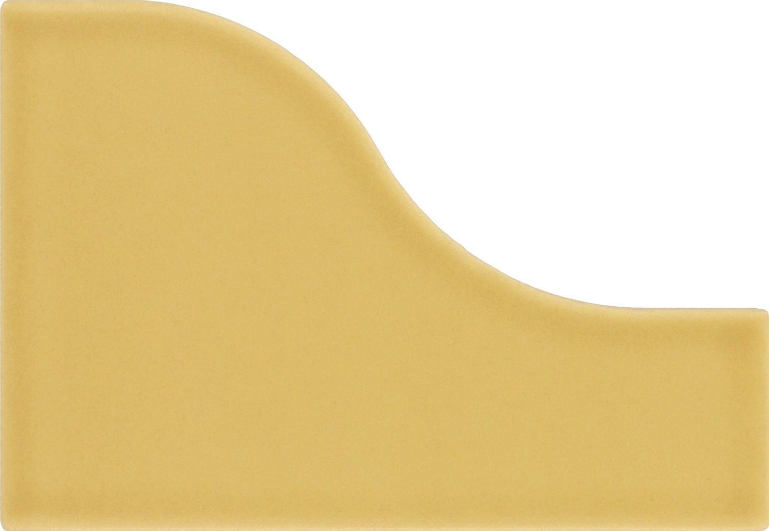 Curve Yellow Matt 8,3x12