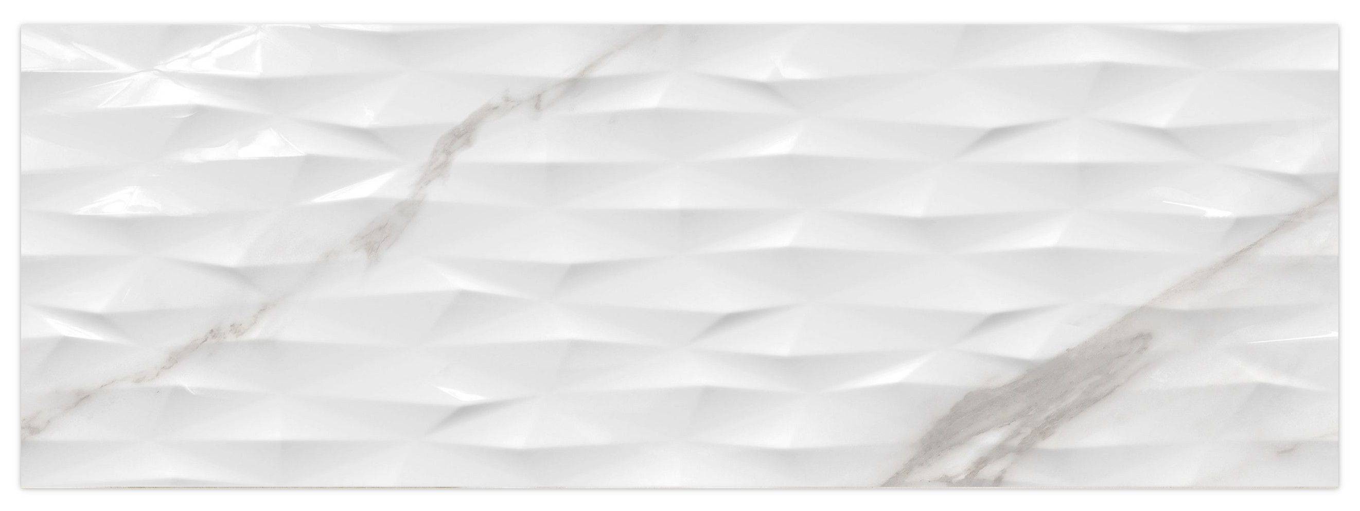 Carrara Prisma Gloss Rect. 31,6x90