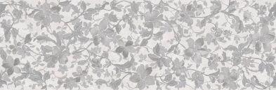 Microcemento Floral Gris Rect. 30x90