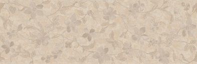 Microcemento Floral Beige Rect. 30x90