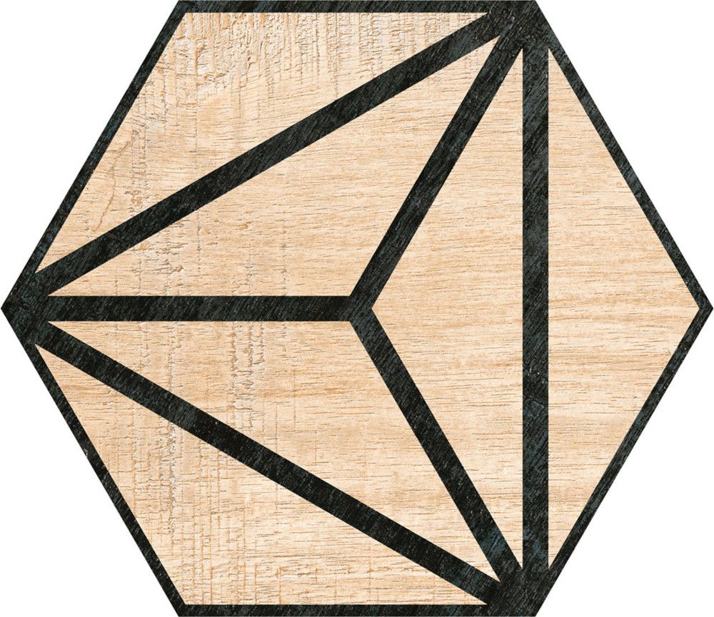 Tribeca Beige Hex 22x25