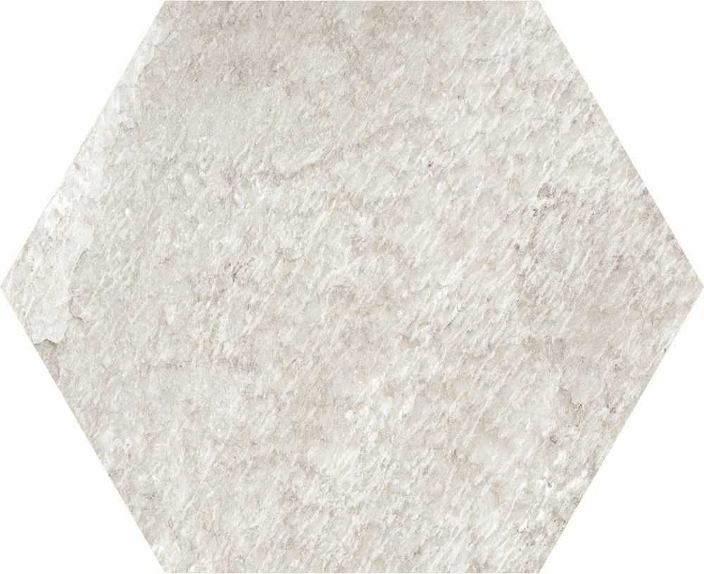 Oberon White Hex 48x56