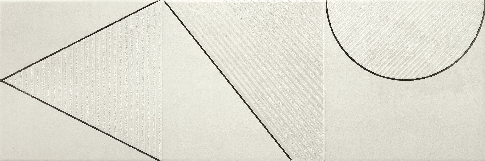 Rambla Decor Forms I White 20x60