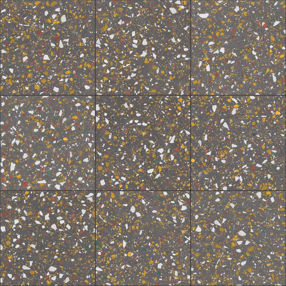 Terrazzo Anthracite Natural 59,2x59,2